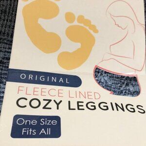 First Kick Maternity Leggings Gray White